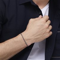 Bracciale Dodo Mini granelli in Titanio DBC0002_GRANX_GTIMX-L - DBC0002_GRANX_GTIMX-L